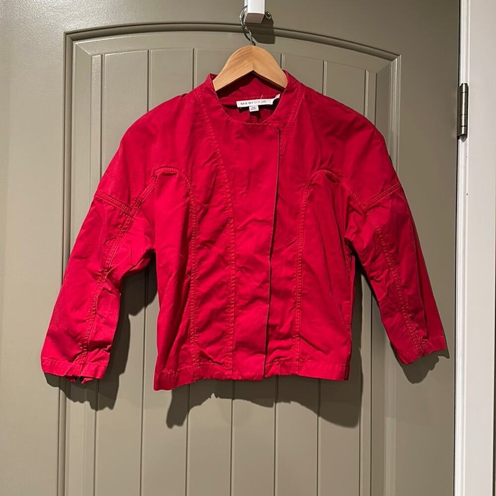 See by Chloe Cropped Jacket sz 4
